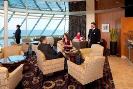 Royal caribbean doesn't charge a mandatory corking fee. The Diamond Lounge For Our Crown Anchor Society Members Luxury Canada Cruise Royal Caribbean Enchantment Of The Seas