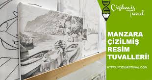 Resim Calismalarinizda Kullanmaniz Icin Boyamaya Hazir Cizilmis Resim Tuvalleri Manzara Resim Tuvalleri Ile En Guzel Manzara Resim Manzara Manzara Resimleri