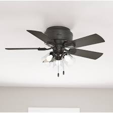 Top rated hunter ceiling fans in the market. Hunter Fan 42 Crestfield 5 Blade Standard Ceiling Fan With Pull Chain And Light Kit Included Reviews Wayfair