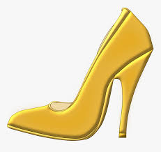Fashion vector graphics of an elegant women's shoe. Transparent Shoes Clip Art Gold Heel Clipart Hd Png Download Kindpng