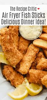 Easy for a quick meal and they come out perfectly crunchy every time. Homemade Air Fryer Fish Sticks Recipe The Recipe Critic