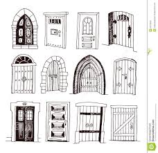 Set Old Door Icon Illustration Vector 52716500 Jpg 1339 1300 Dibujo Ventana Dibujos De Arte Simples Rotuladores Barn door tailgate ~ project: