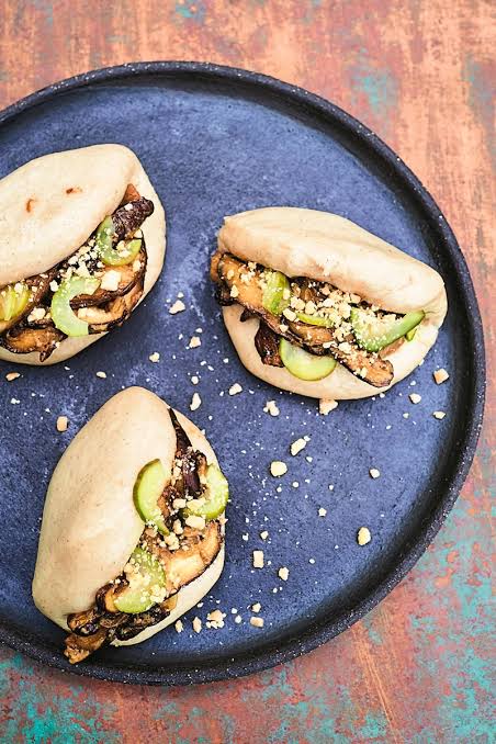 Cream Cheese Mushroom Bun Bao