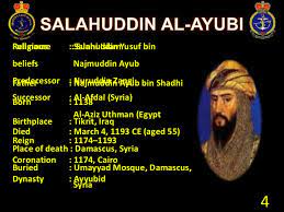 Salahuddin ayyubi, the great warrior of islam. Salahudin Al Ayubi