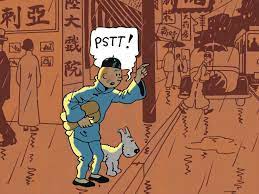 Pin Oleh Isabelle Costeseque Clotis Di Tintin