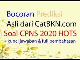 We did not find results for: Soal Cpns 2020 Hots Dan Kunci Jawaban Full Pembahasan Dan Bocoran Prediksi Youtube
