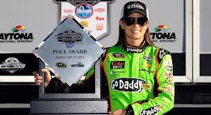 Danica patrick rallied from a lap down to finish seventh at martinsville. Danica Patrick S Daytona 500 Pole Nascar Com