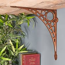 5 out of 5 stars. Ironbridge Antique Copper Shelf Bracket Large 33 X 33cm Black Country Metalworks