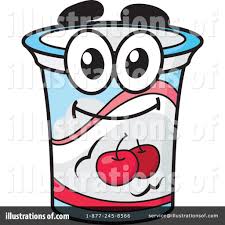 Yogurt Clipart 1256617 Illustration By Vector Tradition Sm