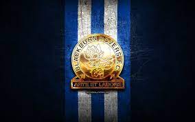1888 one of the founder members of the new football league. Download Wallpapers Blackburn Rovers Fc Golden Logo Efl Championship Blue Metal Background Football Blackburn Rovers English Football Club Blackburn Rovers Logo Soccer England For Desktop Free Pictures For Desktop Free