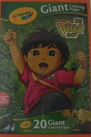 Also check out our other cartoon coloring pages with a variety of drawings to print and paint. Giant Coloring Pages Go Diego Go Buy Online In Dominica At Dominica Desertcart Com Productid 13888422