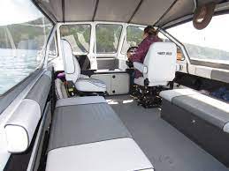 Another Shot Of The Spacious Seating Area North River Seahawk Folding Boat Fishing Boats Boat