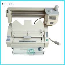 Dc 30b Multi Functional Book Binding Machine Perfect Glue Binding Machine With Lcd Book Binding Machine Binding Machines Book Binding