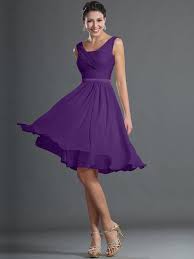 Robot Check Chiffon Bridesmaid Dresses Short Party Gowns Bridesmaid Dresses