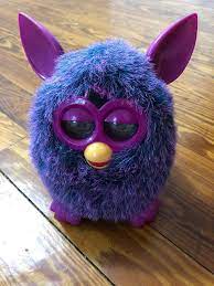 Furby Boom Purple Pink Fluffy Interactive Talking Plush Toy Hasbro 2012 Works Hasbro Furby Boom Furby Plush Toy