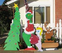 Christmas Holiday Wooden Cutout Lawn Decorations Christmas Yard Art Christmas Yard Decorations Christmas Cutouts