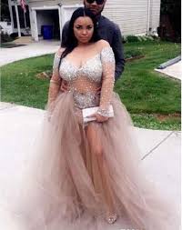 Plus Size Prom Dresses Prom Dresses With Rhinestone Dresses For Women With Beaded Prom Girl Dresses Prom Dresses With Sleeves Black Girl Prom Dresses