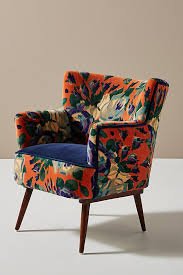 Modern, vintage, floral, outdoor, shag, morrocan, animal Velvet Tanya Petite Accent Chair In 2021 Accent Chairs Pattern Accent Chair Upholstered Chairs