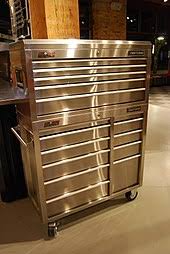 These sawhorses feature a convenient bin in the base for storing tools, clamps, and other items. Toolbox Wikipedia