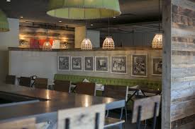 Green Upholstered Seating Area Inside Columbia S C Italian Restaurant Pasta Fresca Fu Commercial Interior Design Restaurant Design Commercial Design Project