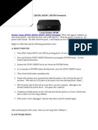 This application also provides several language options including indonesian. Resetter Canon Mp280