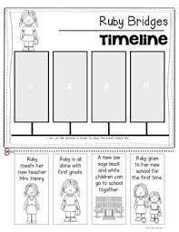 Ruby Bridges Timeline For Kindergarten And First Grade Social Studies Kindergarten Social Studies Black History Month Activities Social Studies