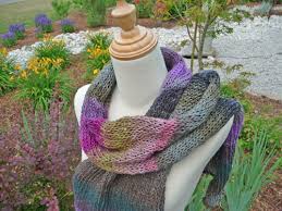 It is great for creating scarves, ponchos, pillow covers and afghans. Use An Addi Express Knitting Machine Color Blend Scarf