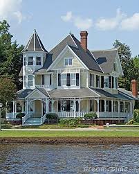 See more ideas about victorian homes, victorian, old houses. This Grand Victorian Has Queen Anne Features To It S Architectural Style Turret And On The Water How Victorian Homes Architecture House Wrap Around Porch