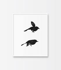 Black And White Printable Bird Pictures Bird Print Printable Art Black And White Print Illustration Print Minimalist Art Birds Illustration Home Decor Wall Art Black Ink Bird Prints Printable Art Bird Illustration