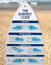 The Surfer S Code Could Everyone Read Follow And Share Surfing Surfer Surfing Waves