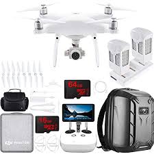 Over the years dji has pushed out four generations of the wondrous phantom. Amazon Com Dji Phantom 4 Pro Plus Quadcopter Drone With Deluxe Controller Bundle With Xtra Capacity Battery 2x 32gb Memory Card Hardshell Backpack Set Of 4 Propeller Guards Gadget Bag And Charging Hub