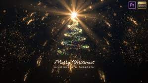 Christmas Logo Premiere Pro By Bank508 On Envato Elements Premiere Pro Christmas Templates Christmas Lights
