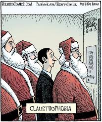 Mystery Fanfare Cartoon Of The Day Claustrophobia Bizarro Comic Christmas Humor Christmas Memes