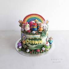 Minggu ni berderet2 tempahan kek tema didi & friends. 25 Birthday Cake Didi Friends Ideas Themed Cakes Childrens Birthday Party Childrens Birthday