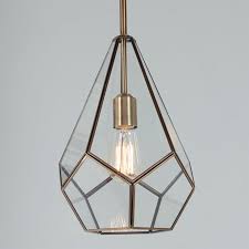 Prism Drop Pendant Geometric Pendant Light Bathroom Pendant Lighting Pendant Light