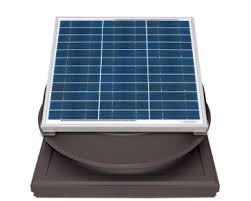 Natural Light Solar Attic Fan System Ebay