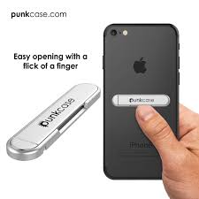 Punkcase Flickstick Universal Cell Phone Kickstand For All Mobile Phones Cases With Flat Backs One Finger Operation T Mobile Phones All Mobile Phones Phone