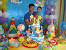 Table Care Bear Birthday Decorations
