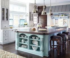 Traditional Home On Instagram This 10x6 Foot Kitchen Island Excels In Color And Stora Cottage Kitchen Inspiration French Cottage Kitchen Kitchen Inspirations