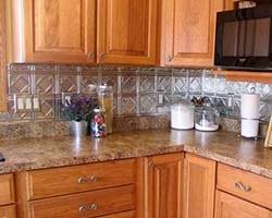 Home » tile flooring » faux tin ceiling tiles backsplash. Press American Tin Ceilings