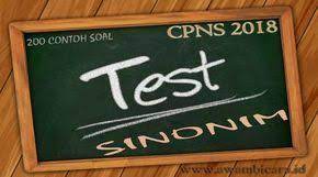 200 Contoh Soal Cpns 2019 Tes Sinonim Kata Persamaan Kata Belajar Persamaan Tulisan