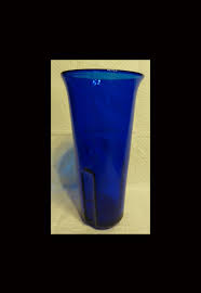 The bottom seems to have what looks like a mold line circling it. Catholic Church Sanctuary Cemetery Blue Glass Votive Candle Holder Collectors Weekly