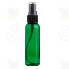 2 Oz Green Plastic Bottle With Black Misting Sprayer