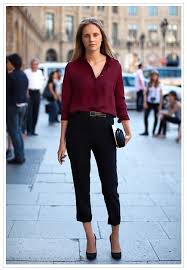 Tandress Streetstyle Ropa Moda Estilo Pantalones Vino