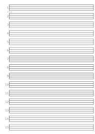 Aber beim ausdrucken und in der druckvoransicht werden die linien nicht angezeigt bzw. File A4 Liniertes Blatt Fur Schulausgangsschrift 1 Zu 1 Zu 1 Pdf Pdf Wikimedia Commons