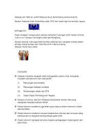 P e r u b a h a n str u kt u r e k o n o m i n e g a r a sebelum merdeka ekonomi bergantung kpd hasil s. Doc Selepas Merdeka Politik Ekonomi Dan Pendidikan Annisa Ghani Academia Edu