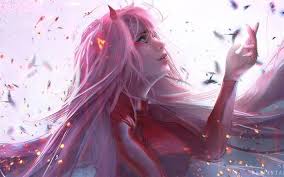 31 Wallpaper Anime 3d Desktop Download Wallpapers Zero Two 3d Art Protagonist Girl With Best 37 Anime Backgrounds That Move On Hi Fanart Gambar Anime Gambar