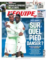 "Com qual pé dançar?": jornal francês aponta dilema de Deschamps com Olise e Dembélé