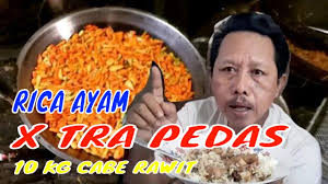 The origin of this dish is from minahasan cuisine of north sulawesi. Kuliner Pedas Solo Rica Ayam Mbok Usrek Pedasnya Nampol Sekali Masak 10 Kg Cabe Rawit Youtube