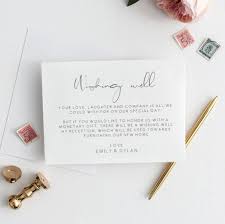 Modern Wishing Well Card Wedding Gift Card Wedding Wishing Etsy Wedding Gift Cards Wedding Cards Card Box Wedding